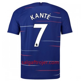 Chelsea Fodboldtrøjer Kante 7 Hjemmebanesæt 2018/19 Kort ærmer